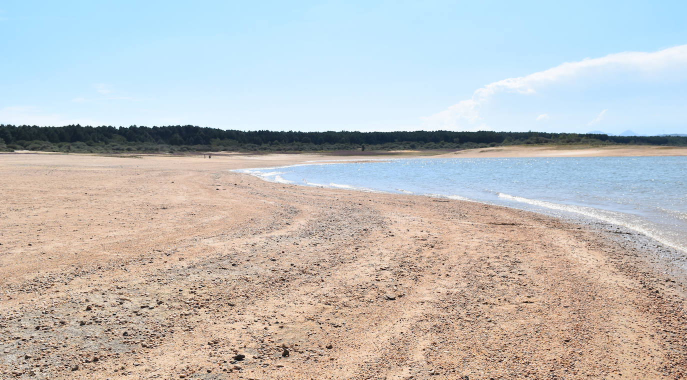 Fotos: El estado actual del embalse de Aguilar de Campoo