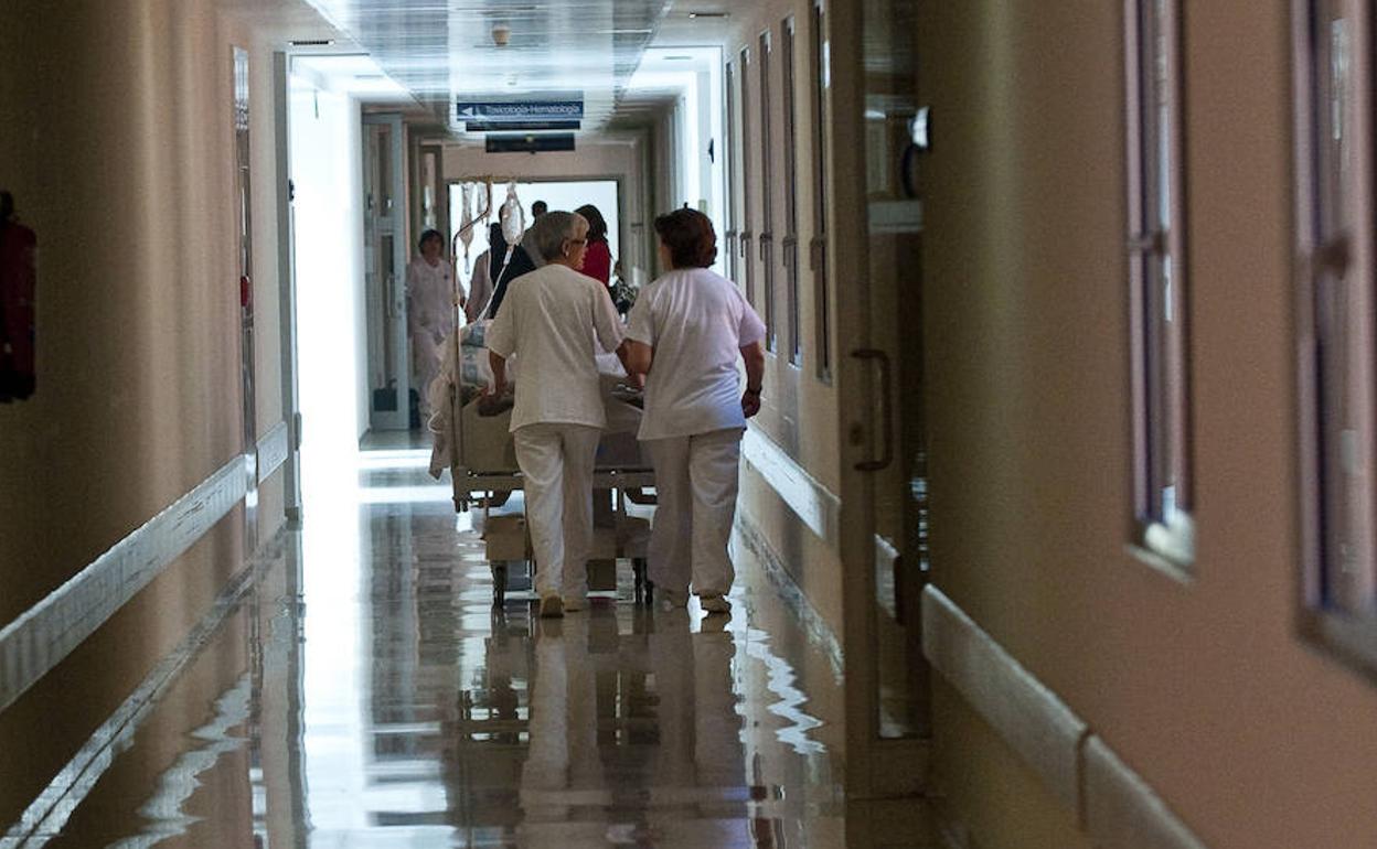 Personal sanitario del Hospital Río Hortega de Valladolid. 