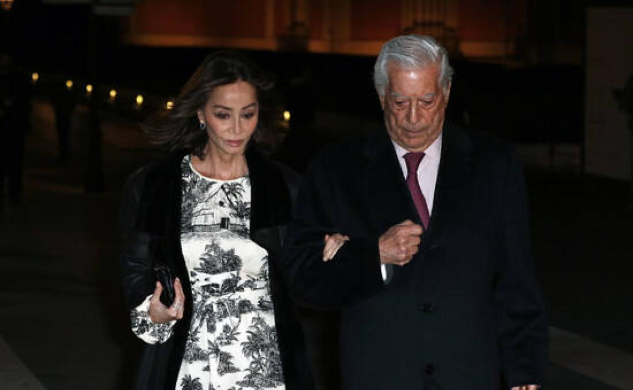 Isabel Preysler y Mario Vargas Llosa, en una imagen de archivo. 