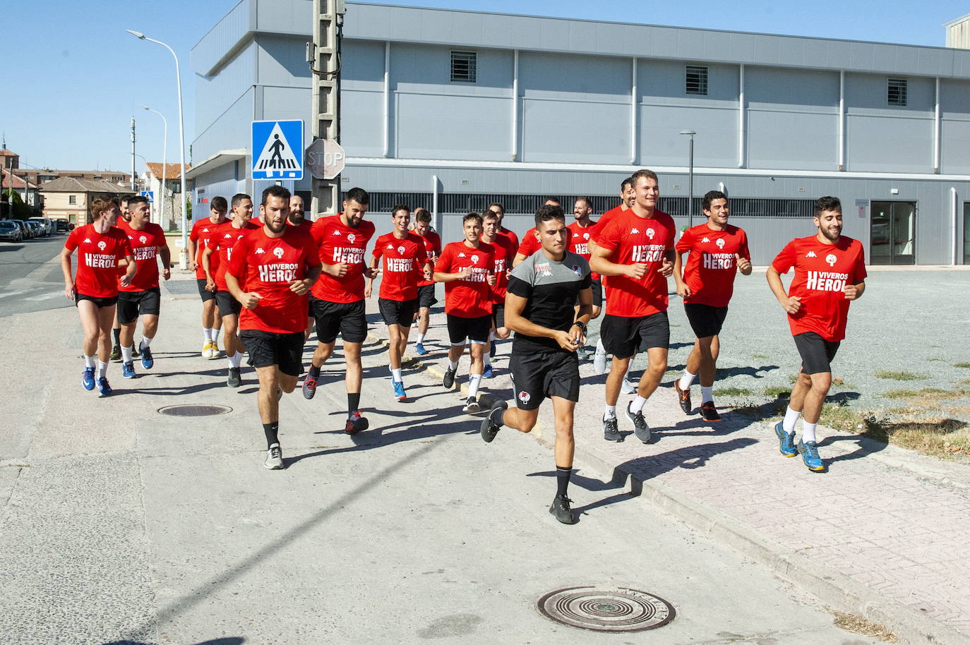 Inicio de una pretemporada del BM Nava.