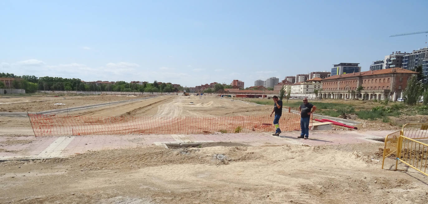 Fotos: El derribo de la tapia abre los terrenos al nuevo barrio de Valladolid