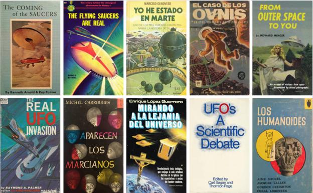 Ningún libro de ovnis publicado entre 1947 y 1980 cita el caso Roswell. 