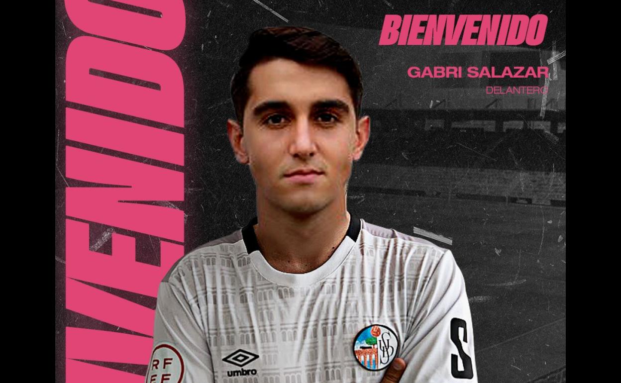 Gabri Salazar, nuevo jugador del Salamanca UDS