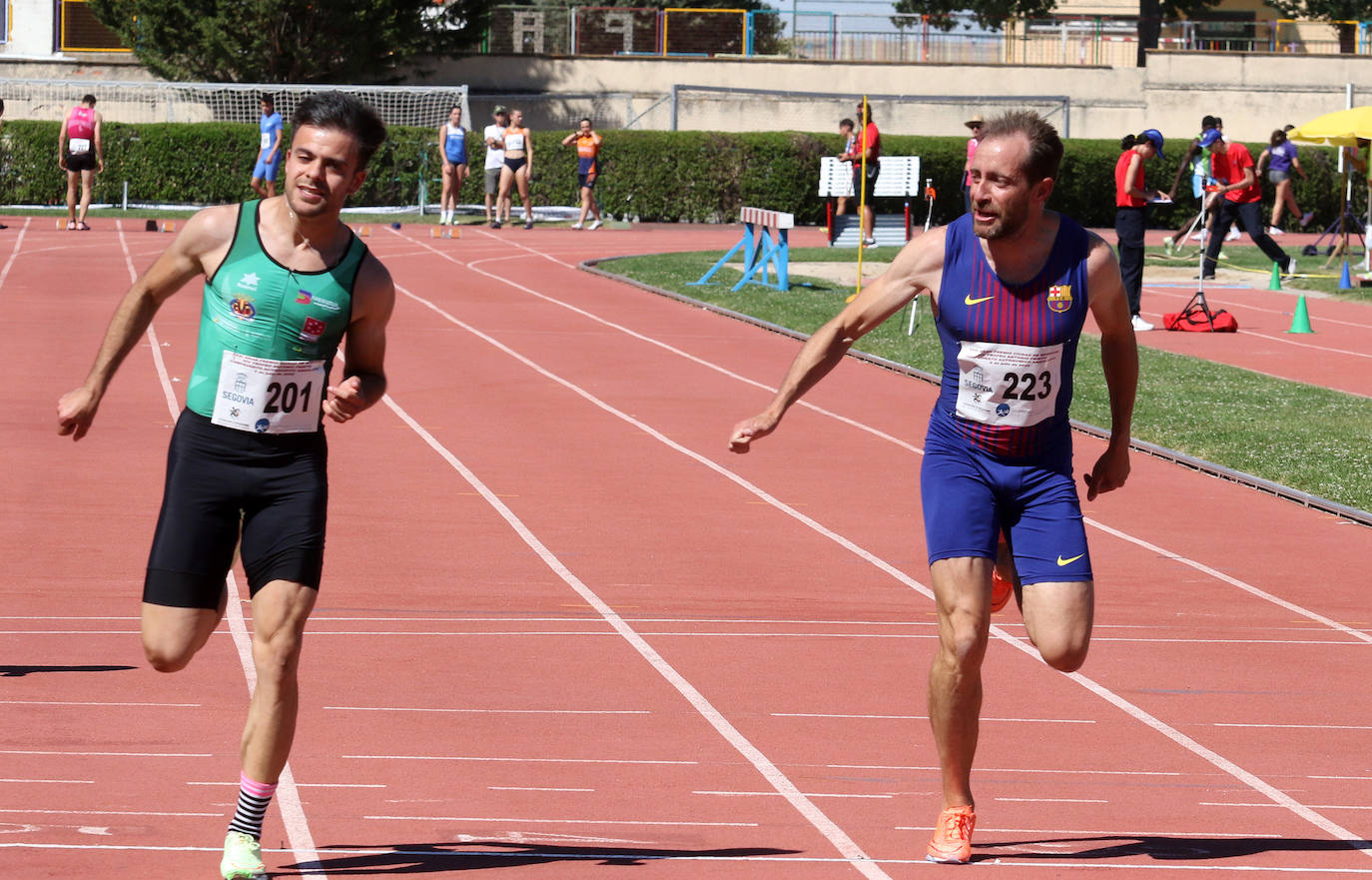 Jornada de atletismo en Segovia.