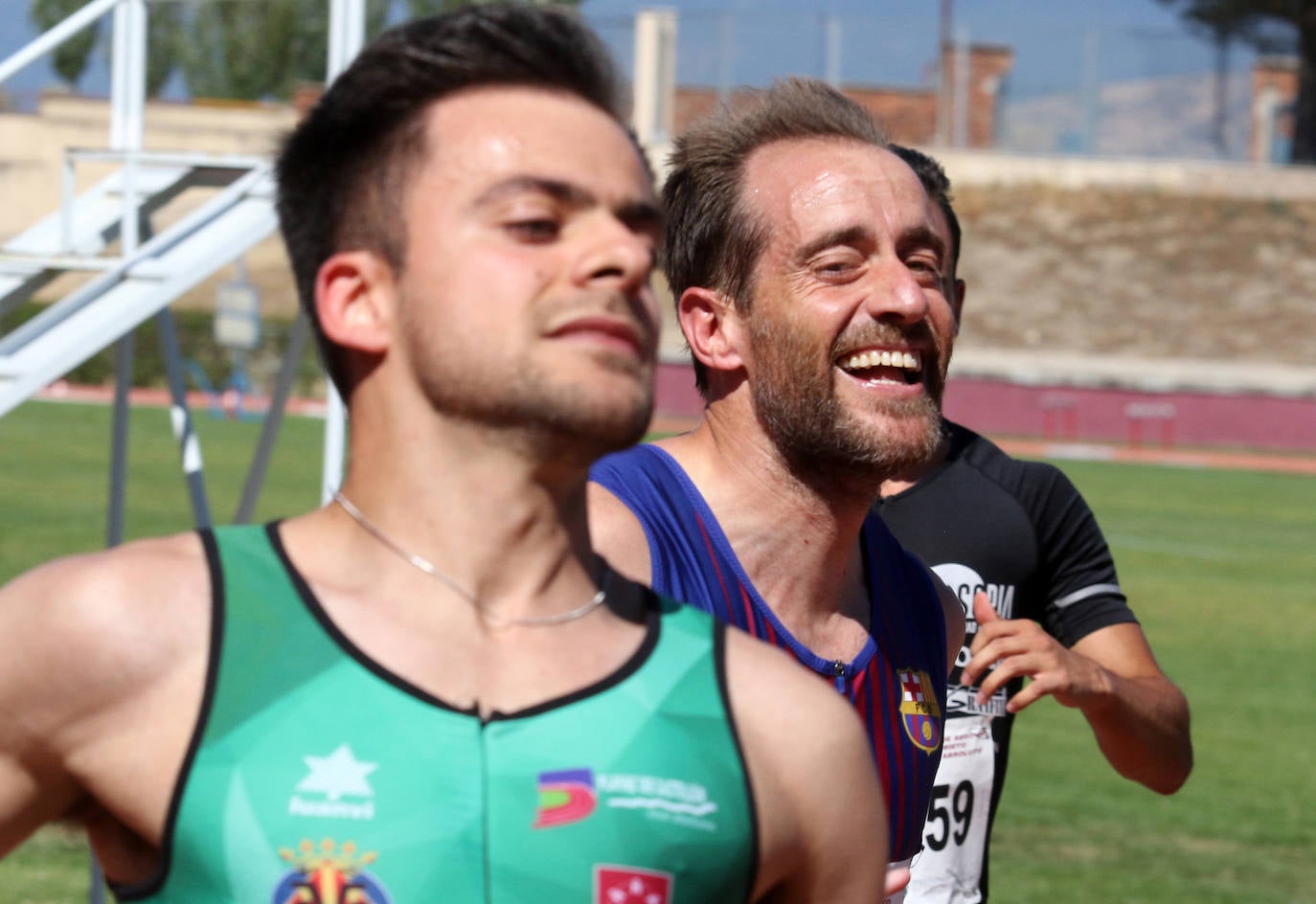 Jornada de atletismo en Segovia.