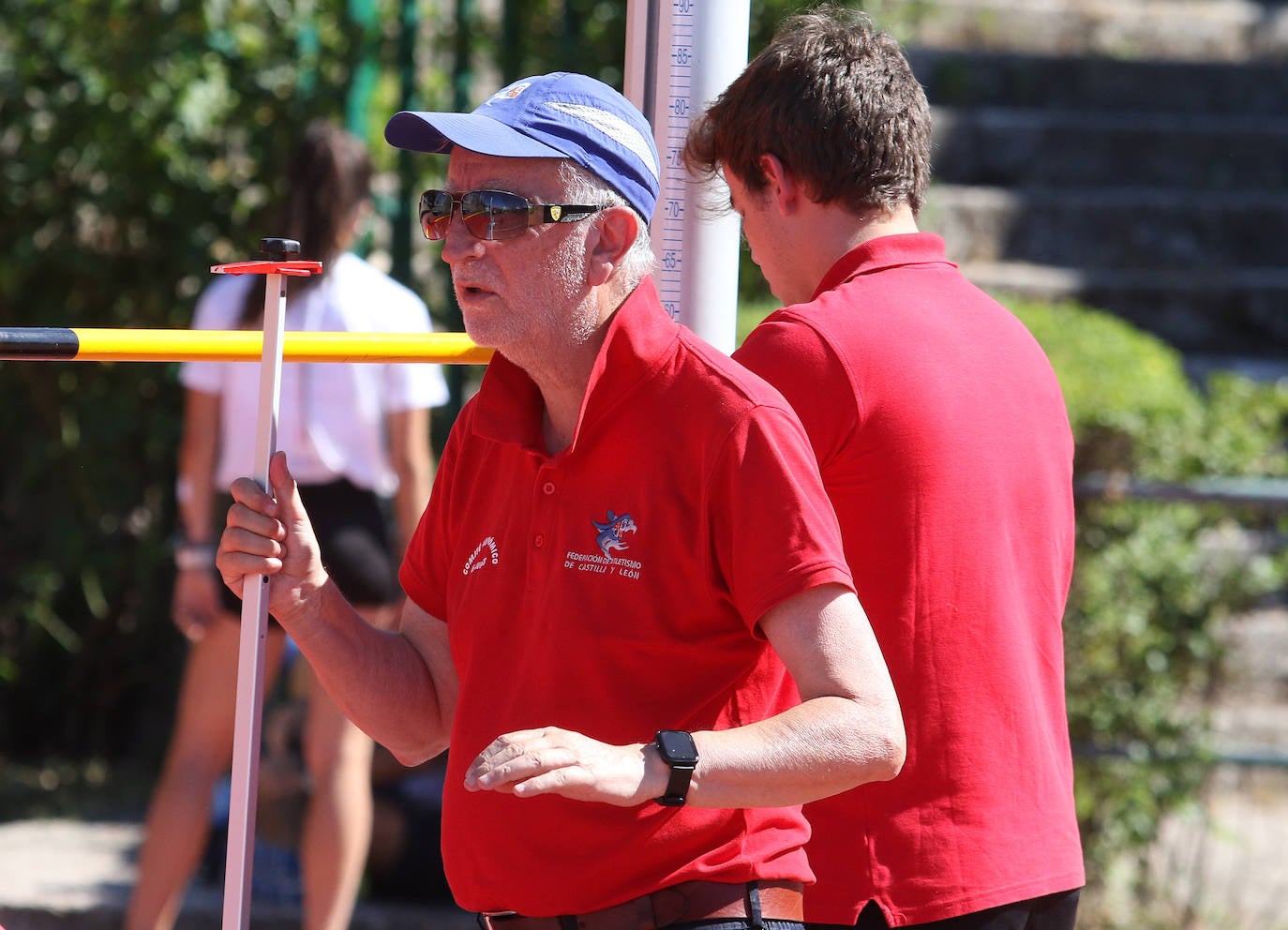 Jornada de atletismo en Segovia.