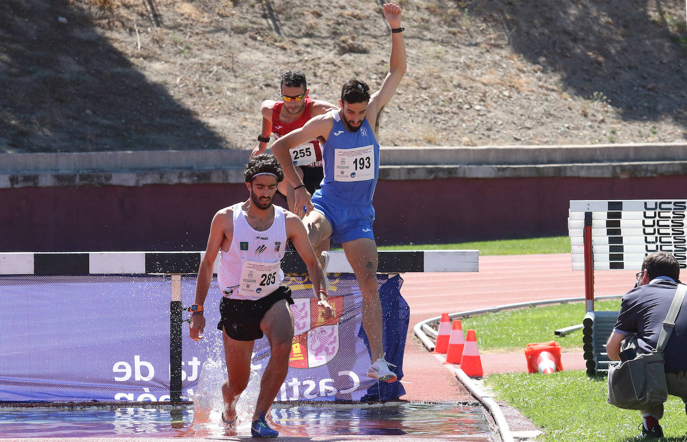 Jornada de atletismo en Segovia.