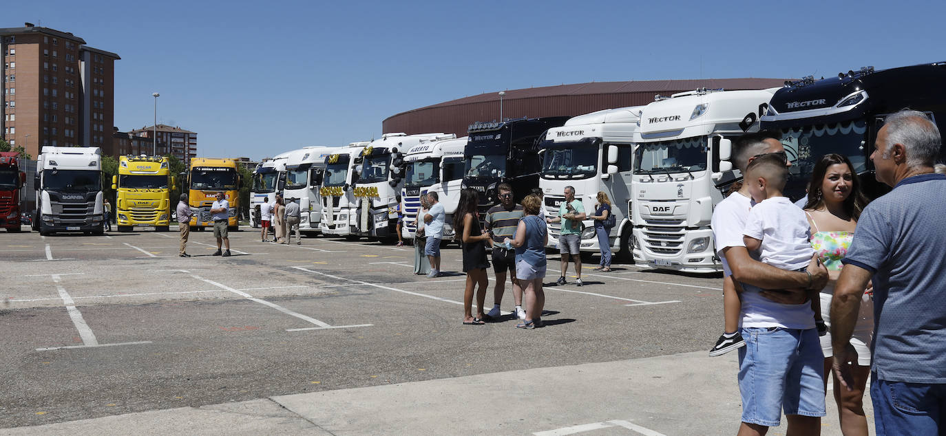 Fotos: Los transportistas de Palencia, en su fiesta