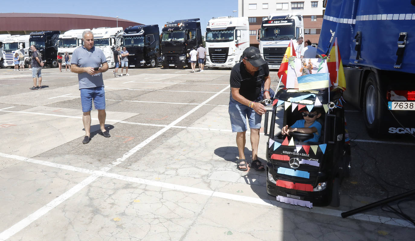 Fotos: Los transportistas de Palencia, en su fiesta