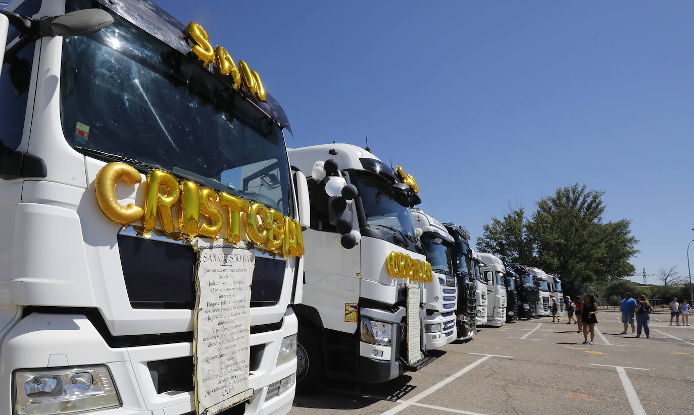 Fotos: Los transportistas de Palencia, en su fiesta