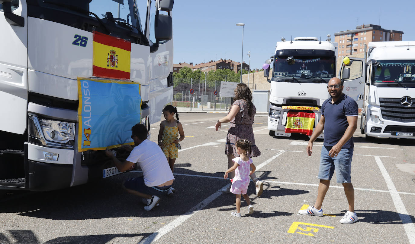 Fotos: Los transportistas de Palencia, en su fiesta