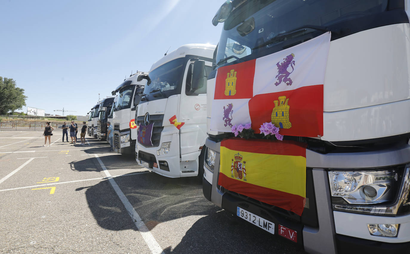 Fotos: Los transportistas de Palencia, en su fiesta