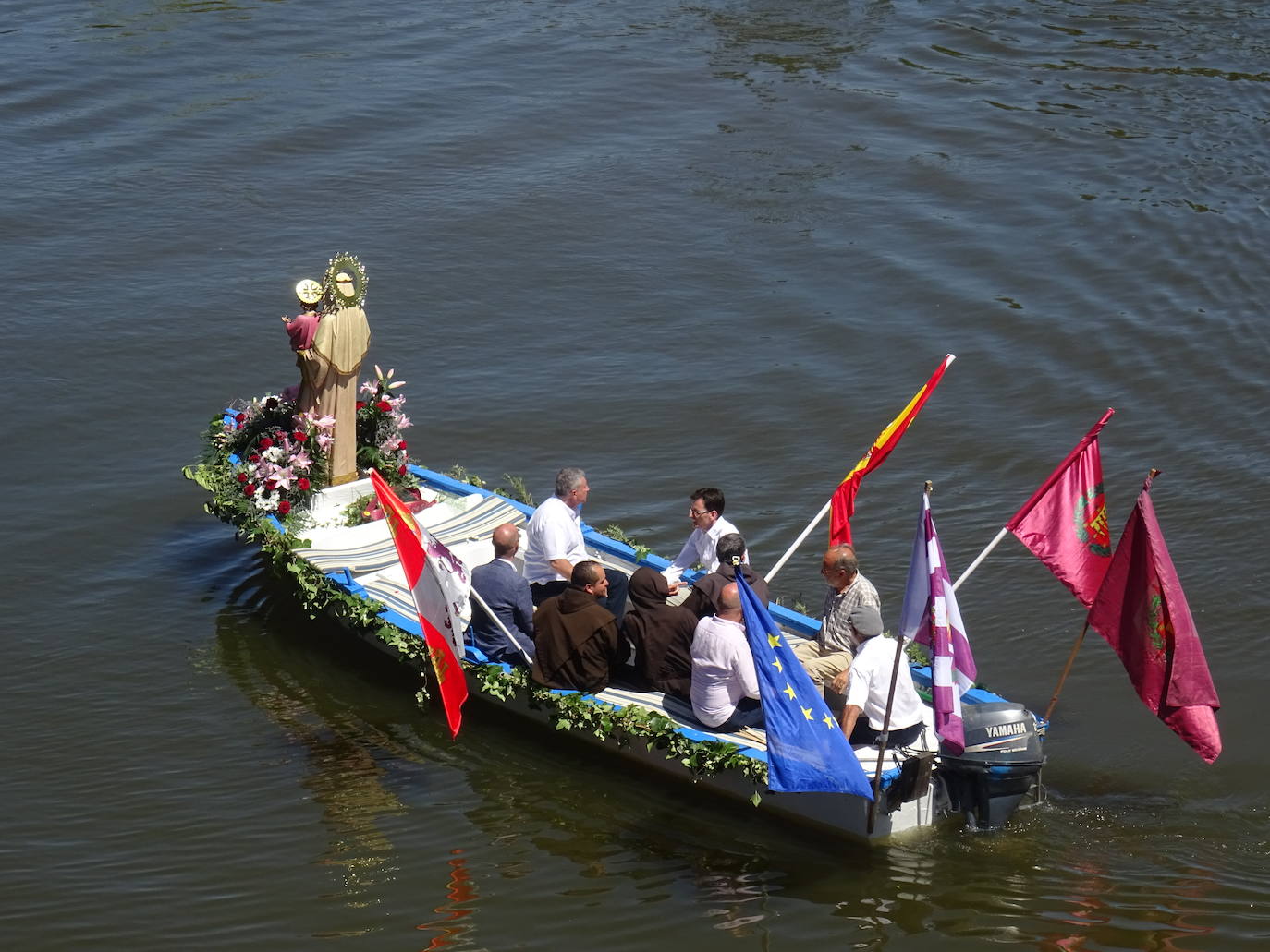 Fotos: XXIII procesión fluvial de la Virgen del Carmen en Valladolid