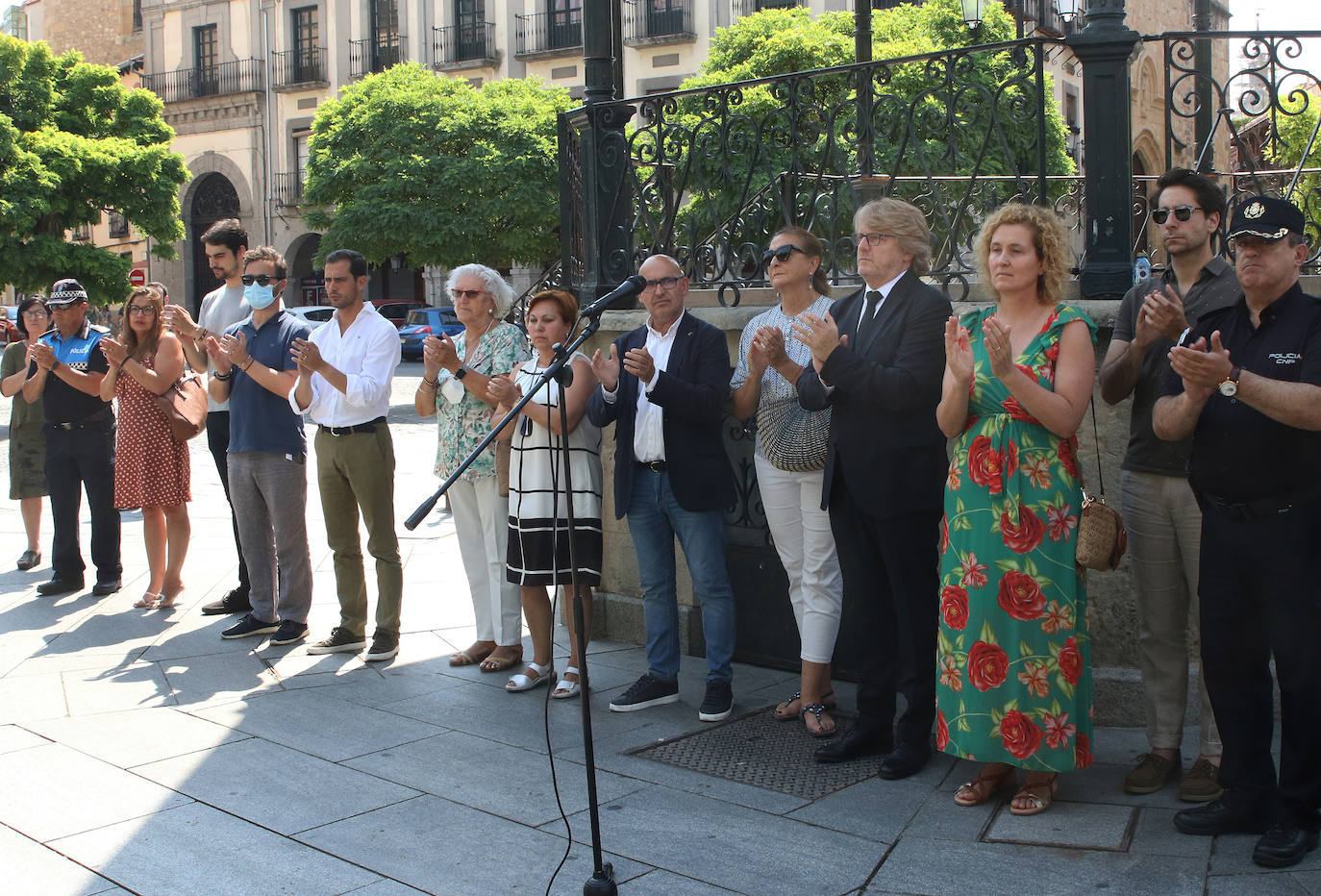 Segovia recuerda a Miguel Ángel Blanco. 