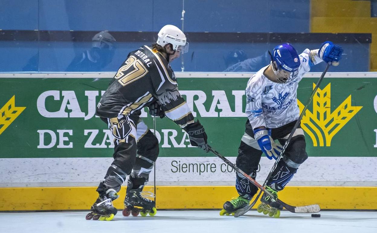 Imagen de uno de los partidos de la última temporada. 