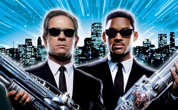 Lee Jones y Smith, en 'Men in black'. 