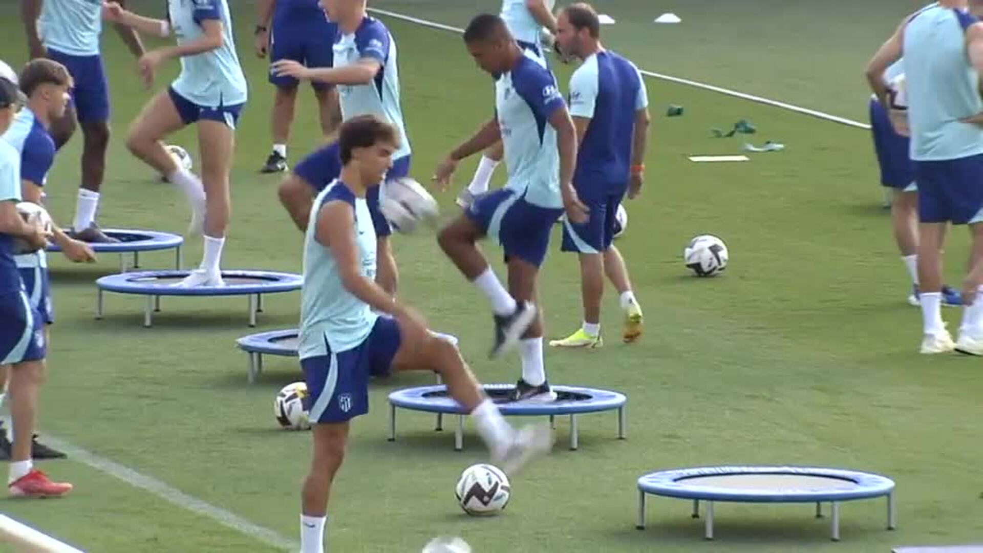 Simeone mete de lleno a los suyos en la pretemporada