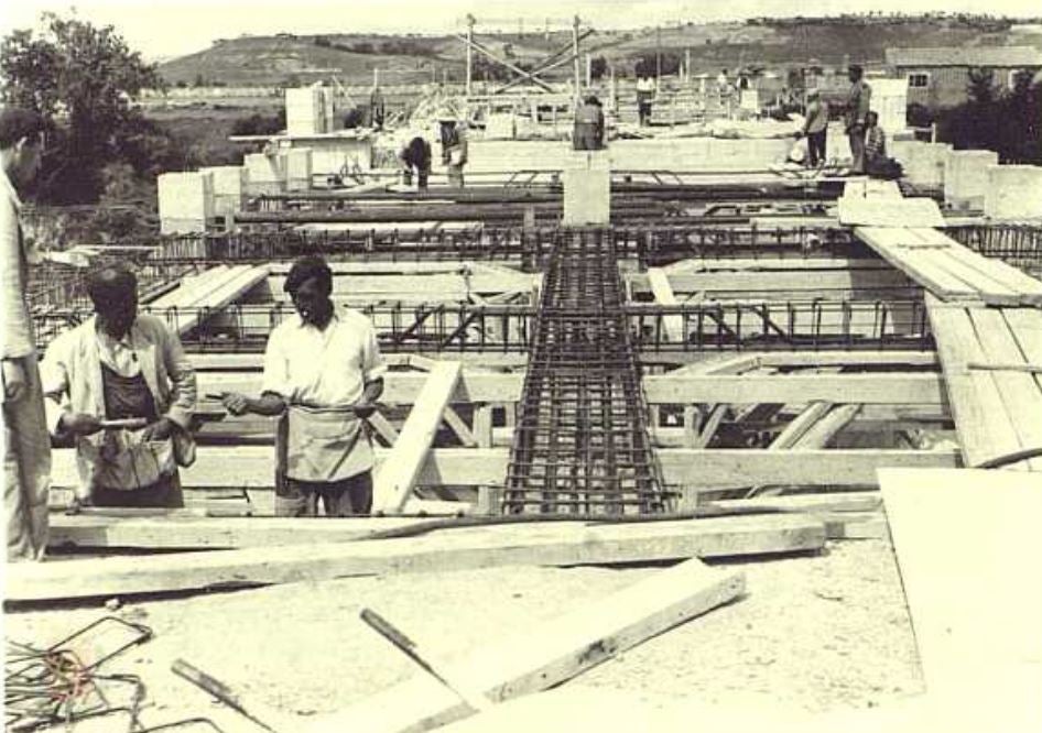 Fotos: La construcción del tercer paso sobre el Pisuerga (1953-1960)