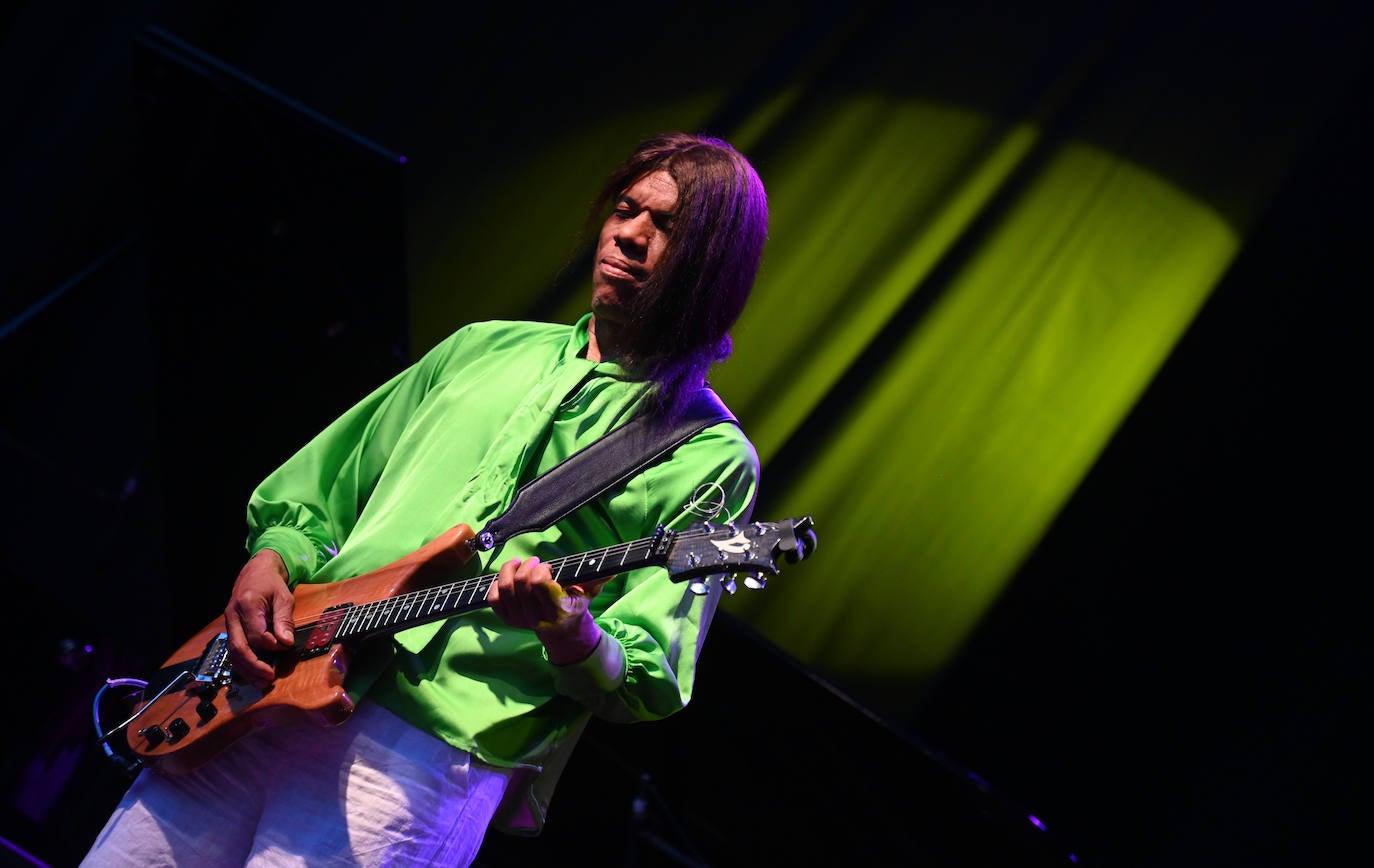 El guitarrista Stanley Jordan, este martes en Universijazz.