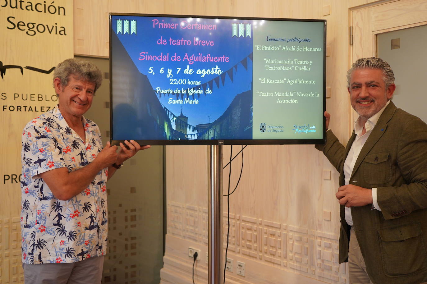 Presentación del Certamen de Teatro Breve.