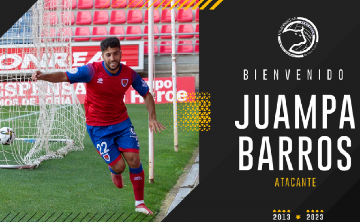 Juampa Barros se incorpora a la disciplina de Unionistas de Salamanca