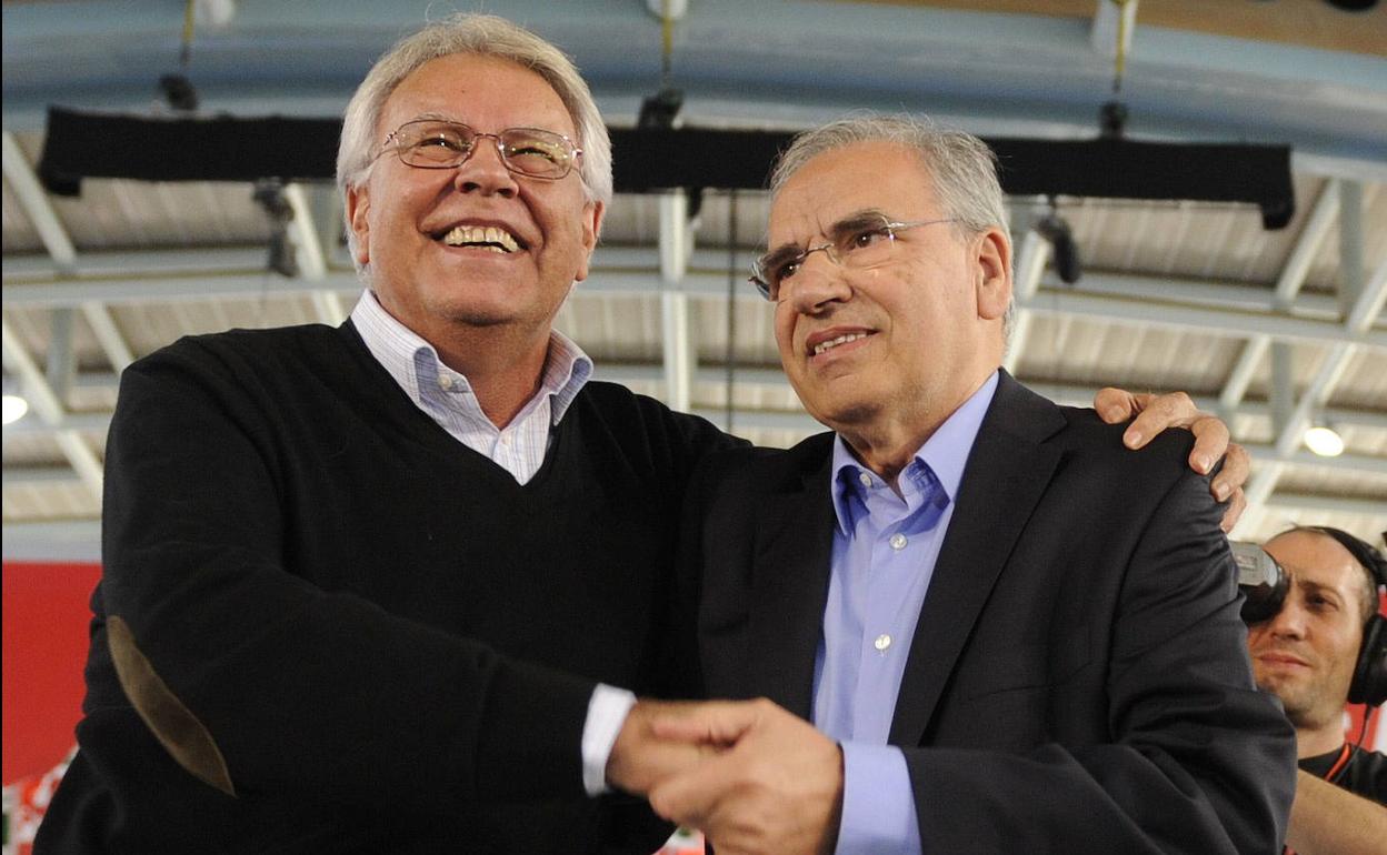 Felipe Gonzalez y Alfonso Guerra, en una imagen de noviembre de 2011. 