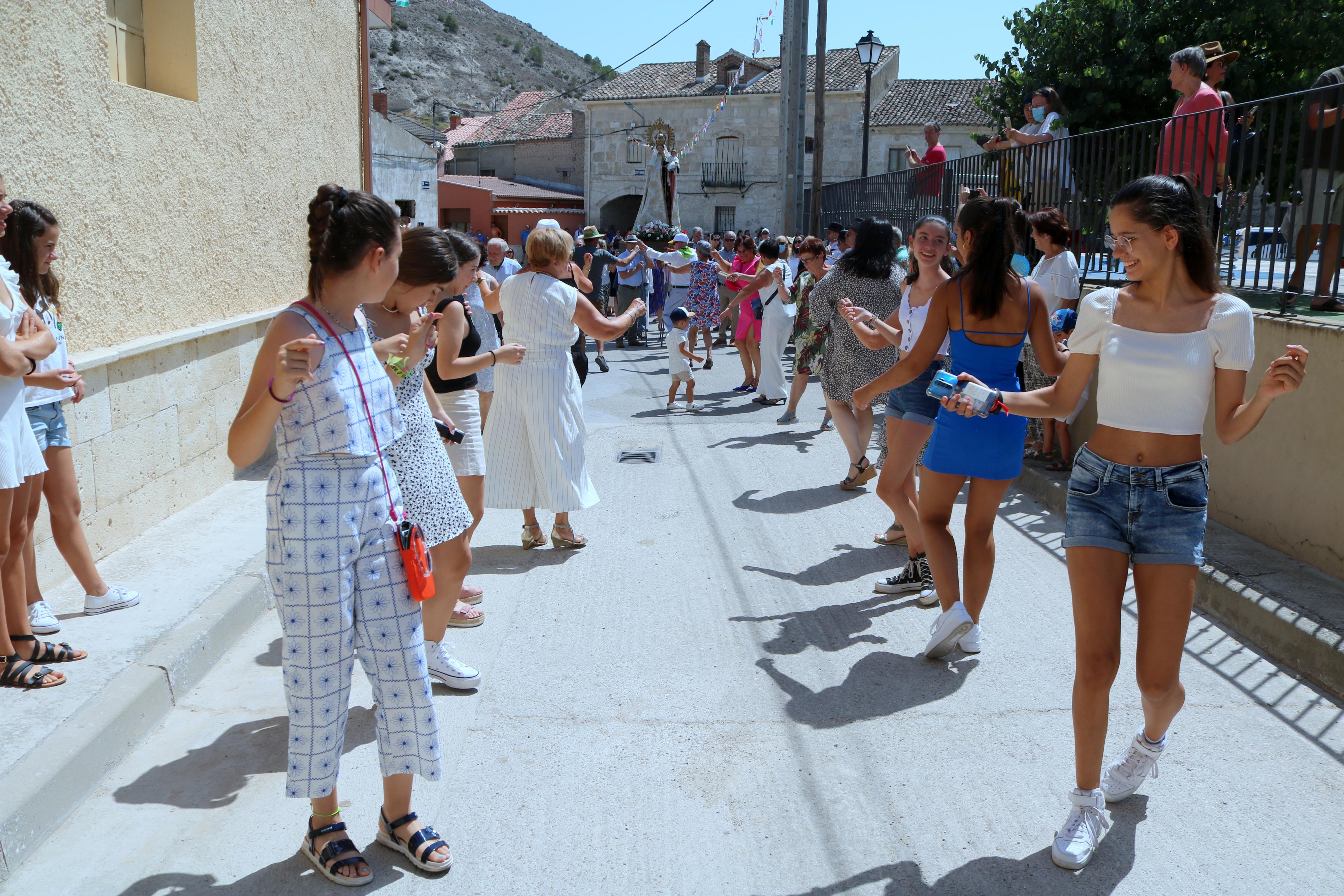 Cevico Navero celebró con todos los honores sus fiestas en honor de la Virgen del Carmen