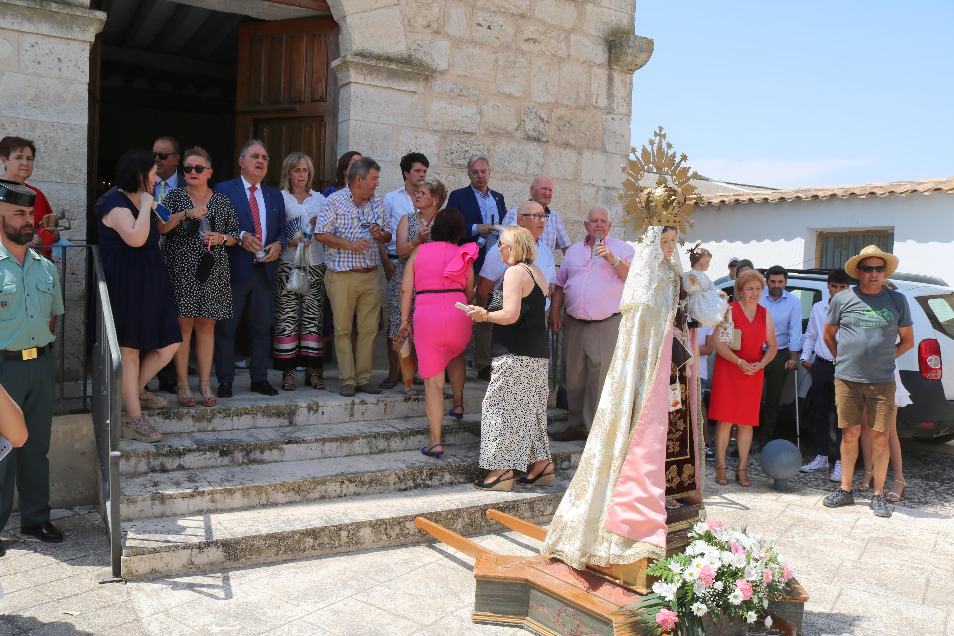 Cevico Navero celebró con todos los honores sus fiestas en honor de la Virgen del Carmen