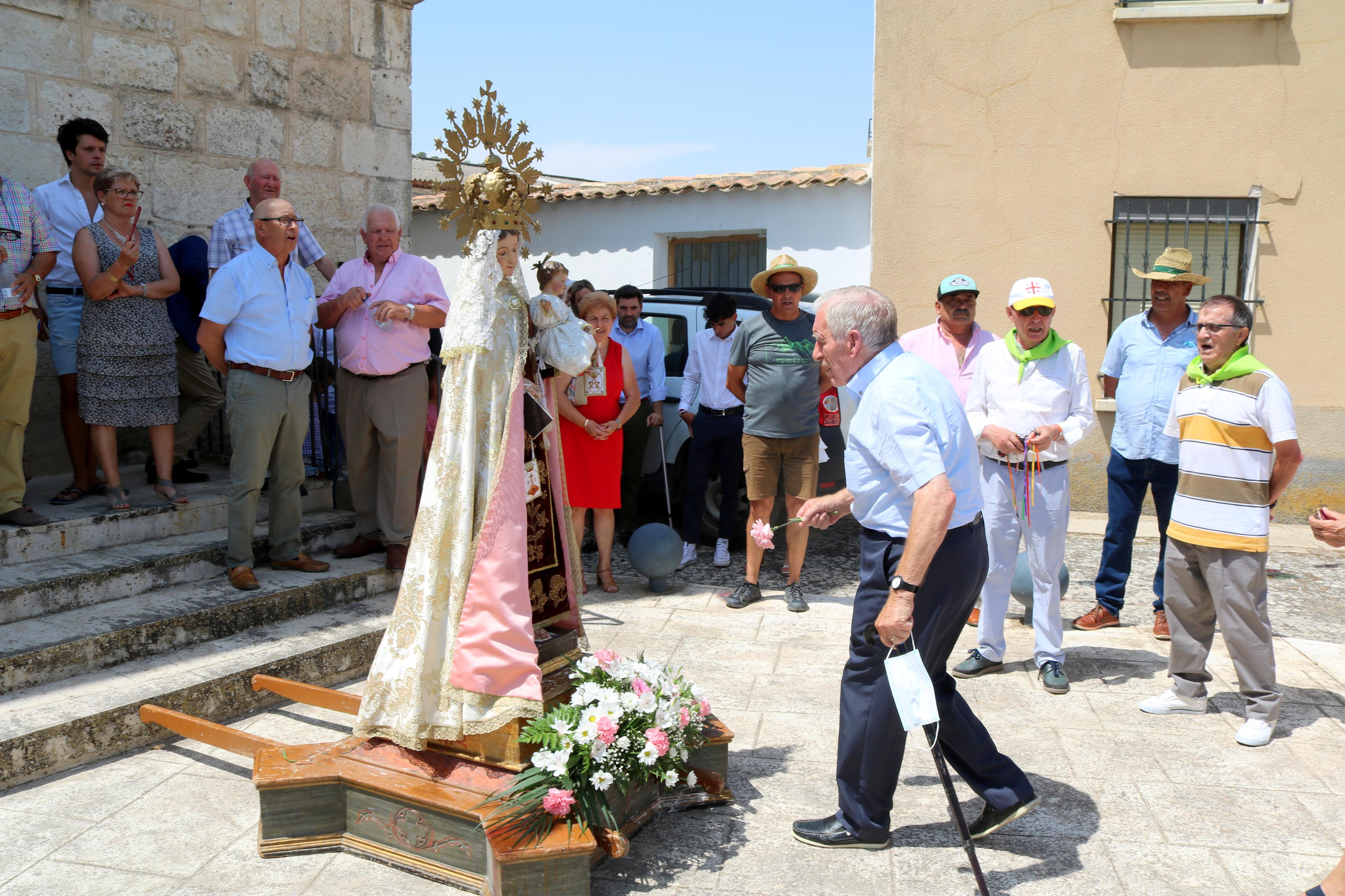 Cevico Navero celebró con todos los honores sus fiestas en honor de la Virgen del Carmen