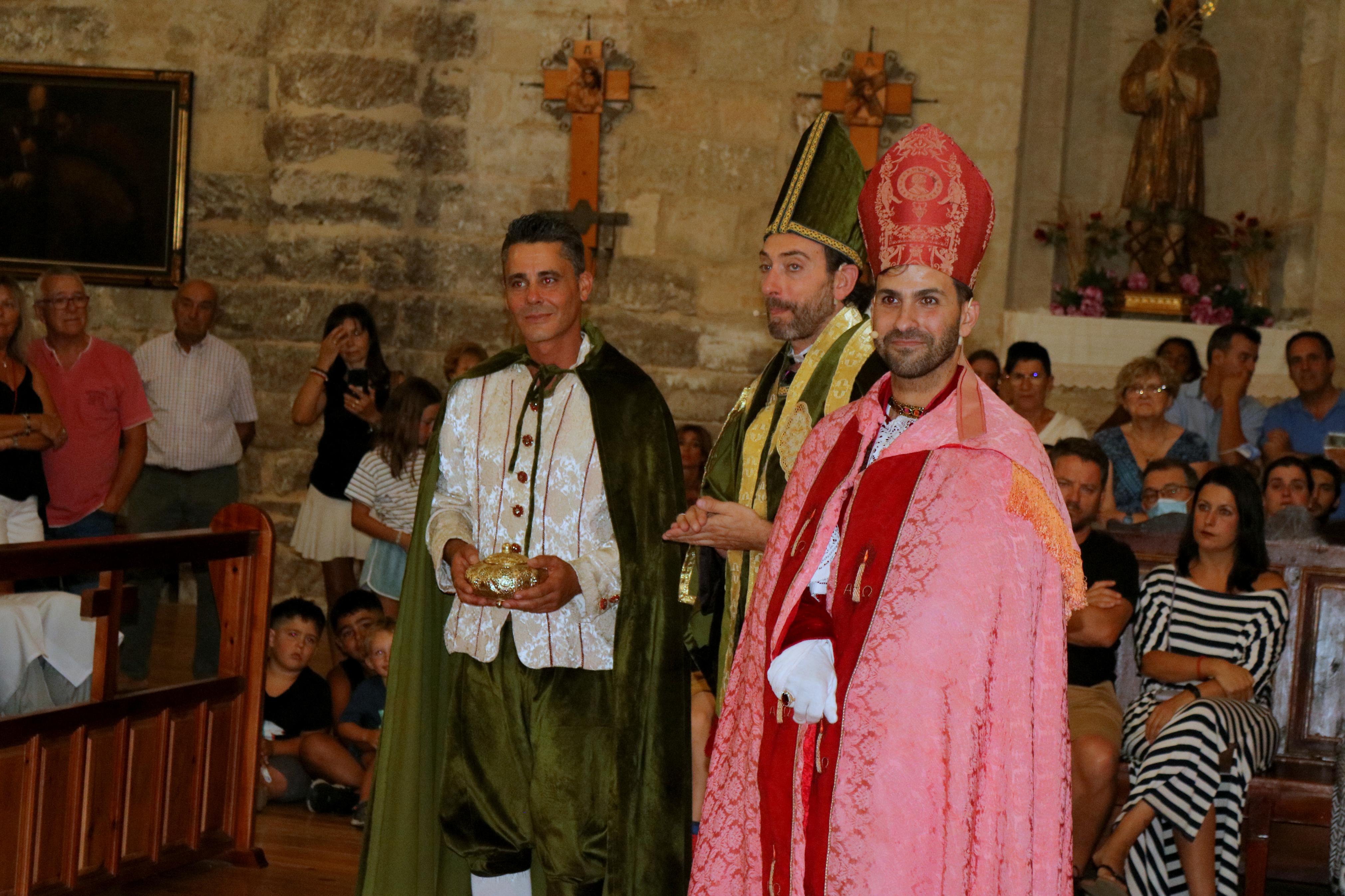 Torquemada recrea su historia con la representación del nacimiento de la infanta Catalina