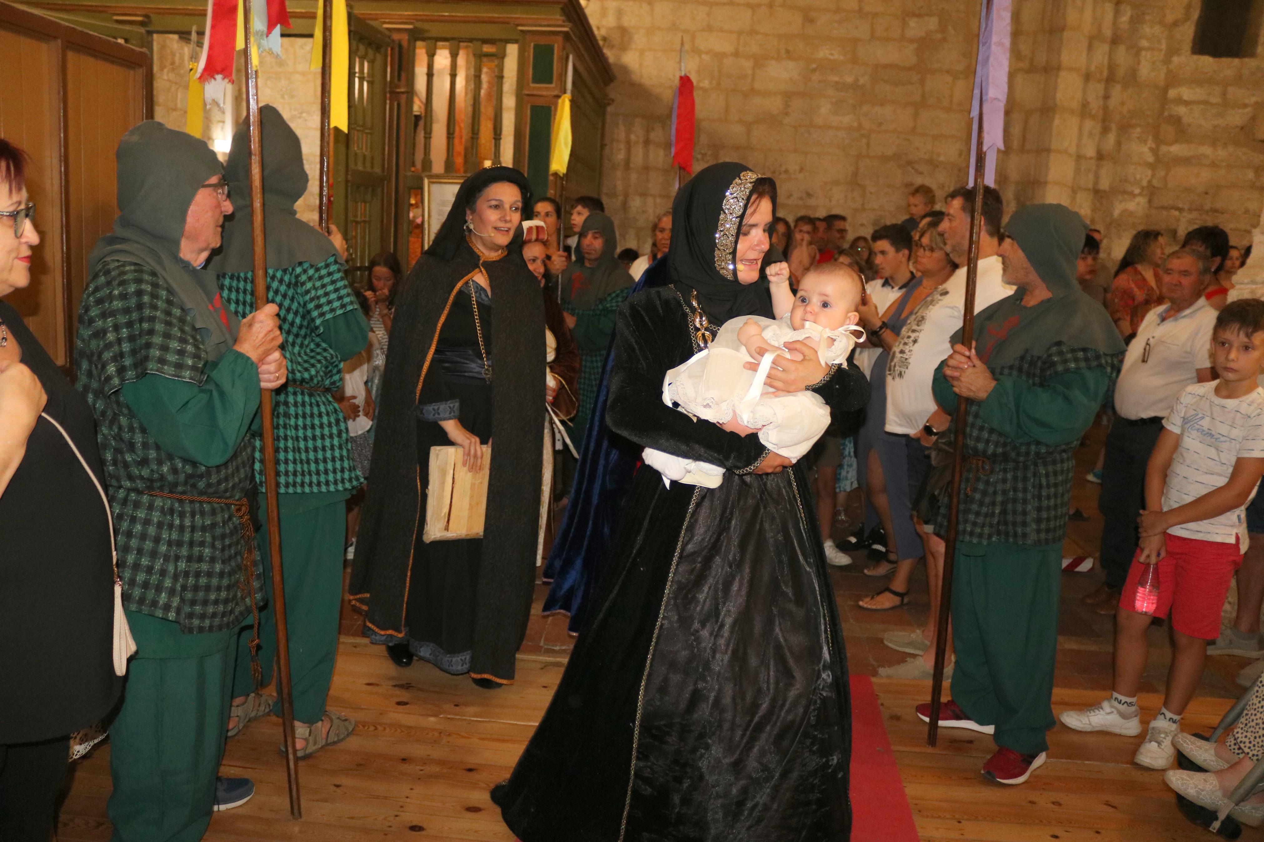 Torquemada recrea su historia con la representación del nacimiento de la infanta Catalina