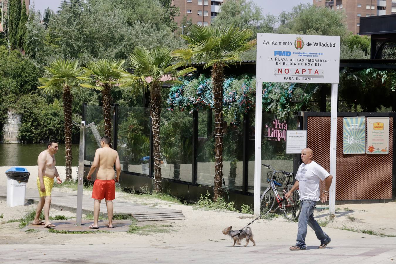 Fotos: El agua del Pisuerga en las Moreras, no apta para el baño