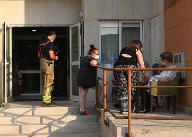 Imagen secundaria 1 - Sucesos en Burgos: Mueren dos ancianos en un incendio en la residencia de Celada del Camino