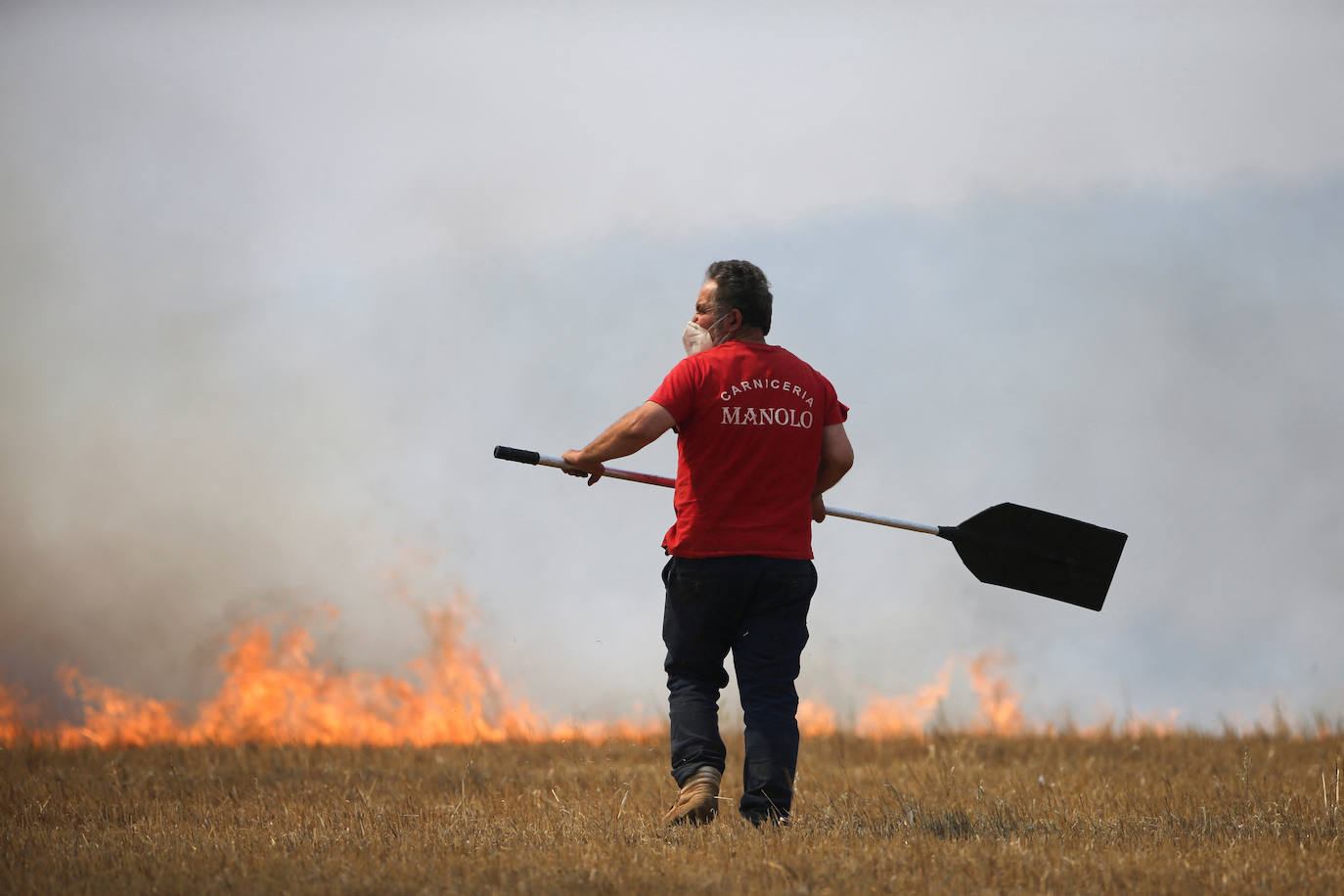 Fotos: Las imágenes del voraz incendio Losacio en Zamora
