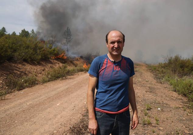 Fotos: El incendio de Losacio en imágenes