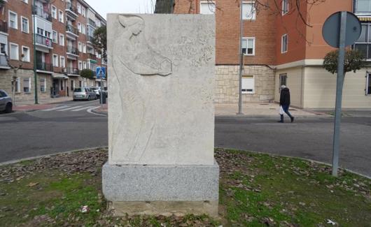 El homenaje a Jesús Aramburu, antes de su retirada de la calle Falla. 