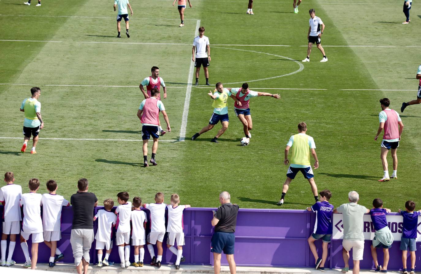 Fotos: Entrenamiento del Real Valladolid