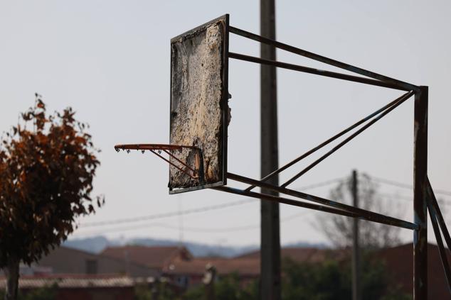 Fotos: Desolación e incredulidad de los vecinos de San Martín de Tábara al ver el paisaje