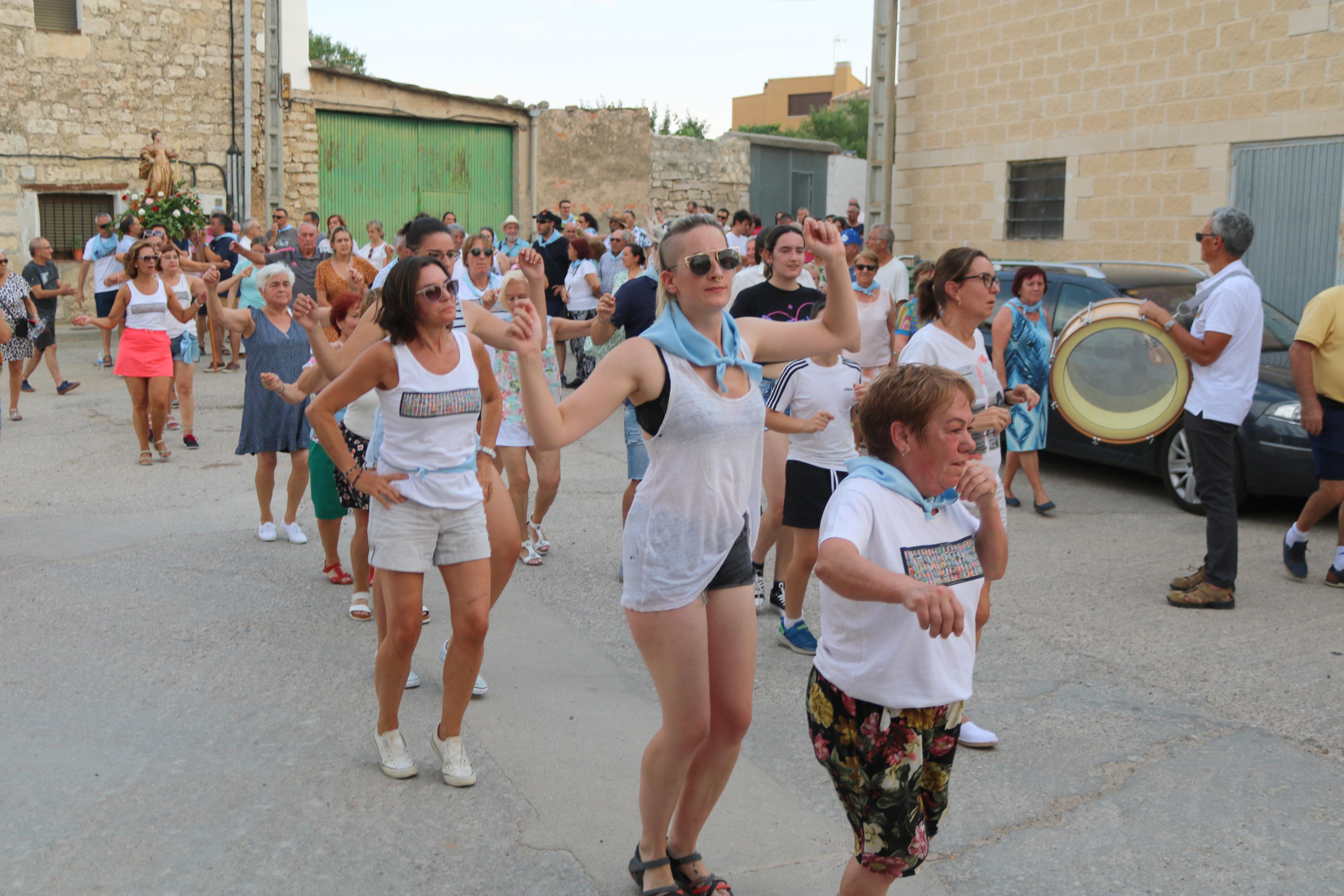 Las danzas son una de las señas de identidad de las fiestas de Villahán