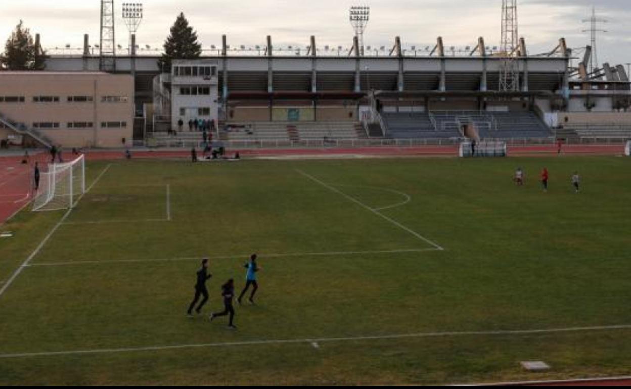 Vista general del campo de Las Pistas, utilizado para pruebas atléticas 