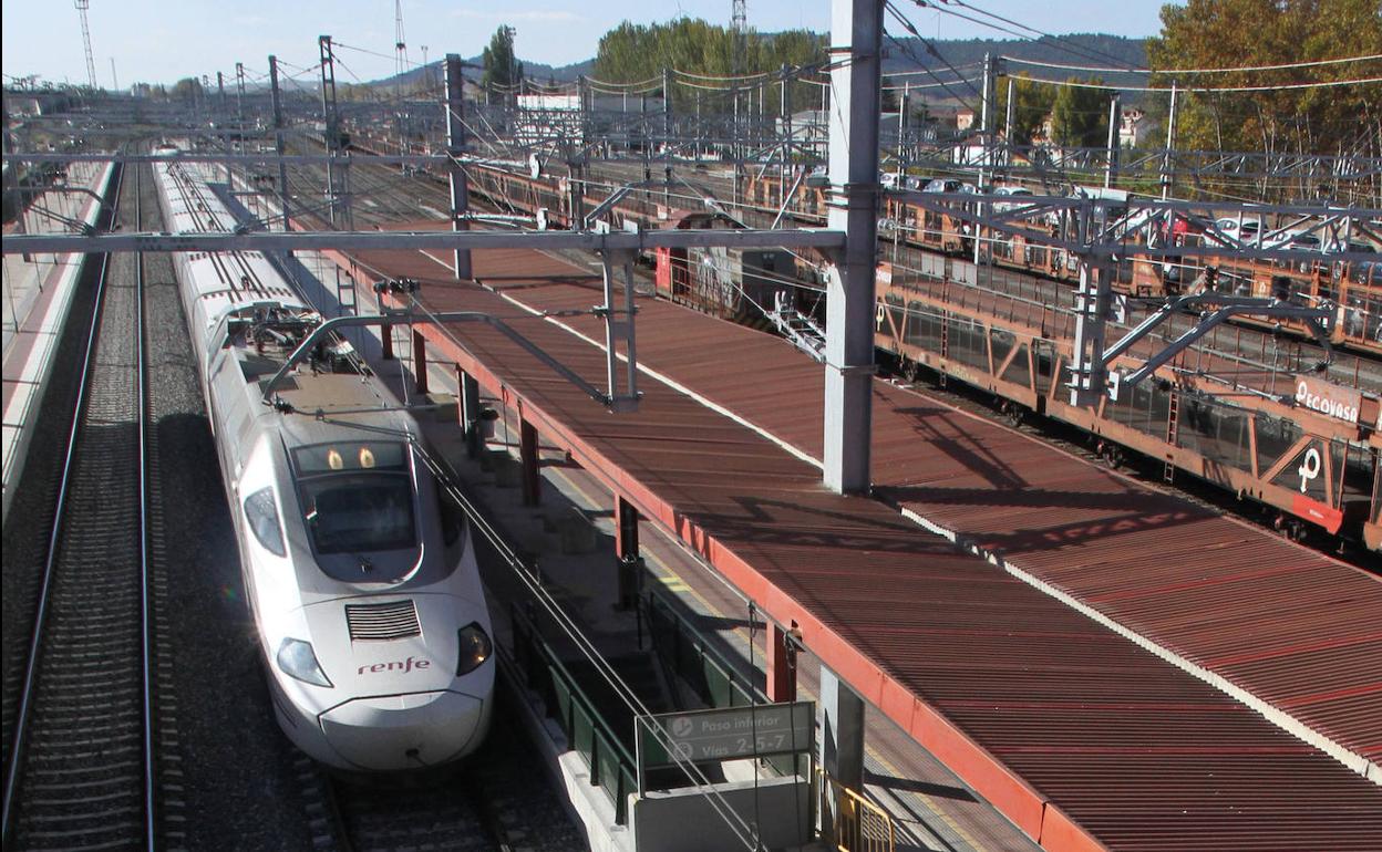 Estación de trenes de Venta de Baños.