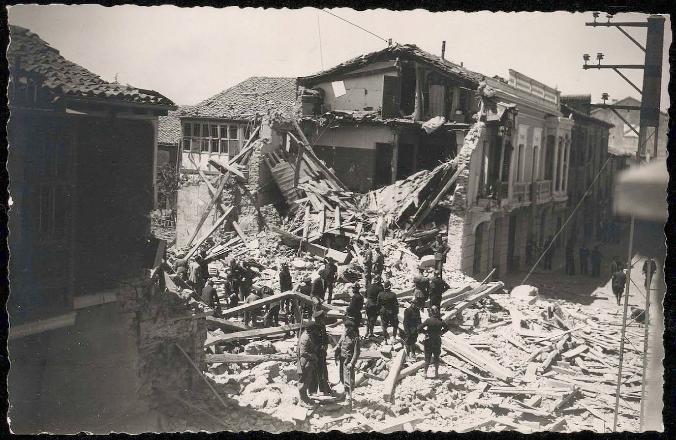 Fotos: Bombardeos en Valladolid durante la Guerra Civil