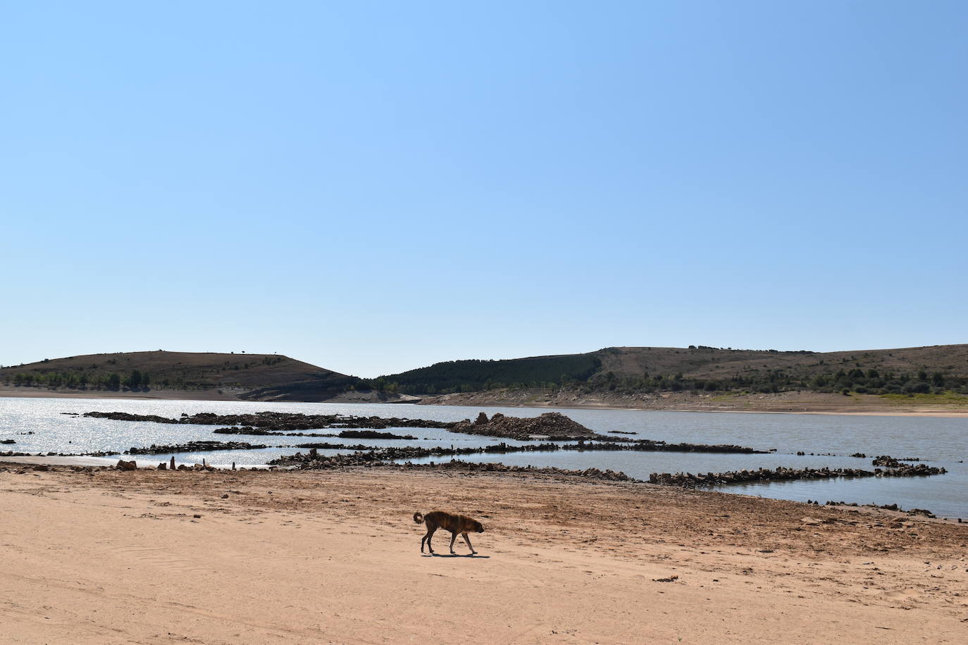 Fotos: Los pueblos inundados por el pantano de Aguilar afloran de nuevo