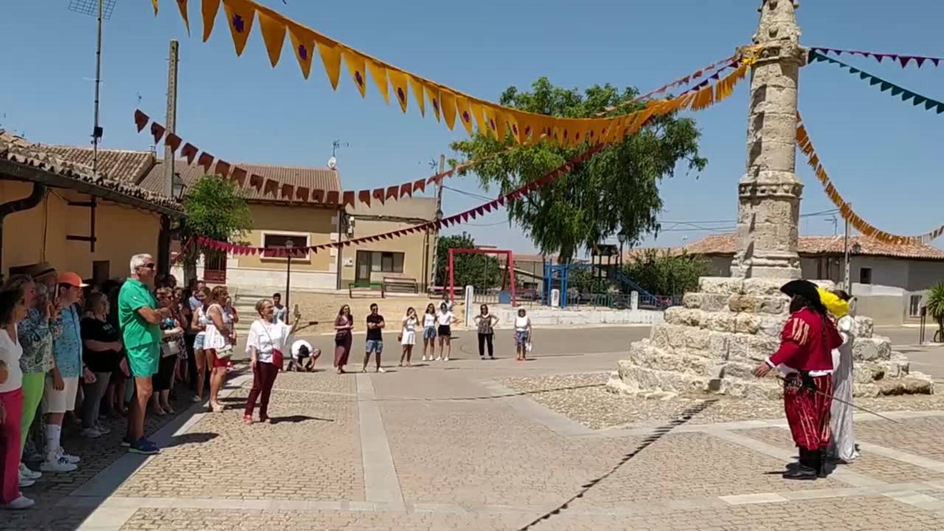 Recreación histórica en Aguilar de Campos con el almirante de Castilla