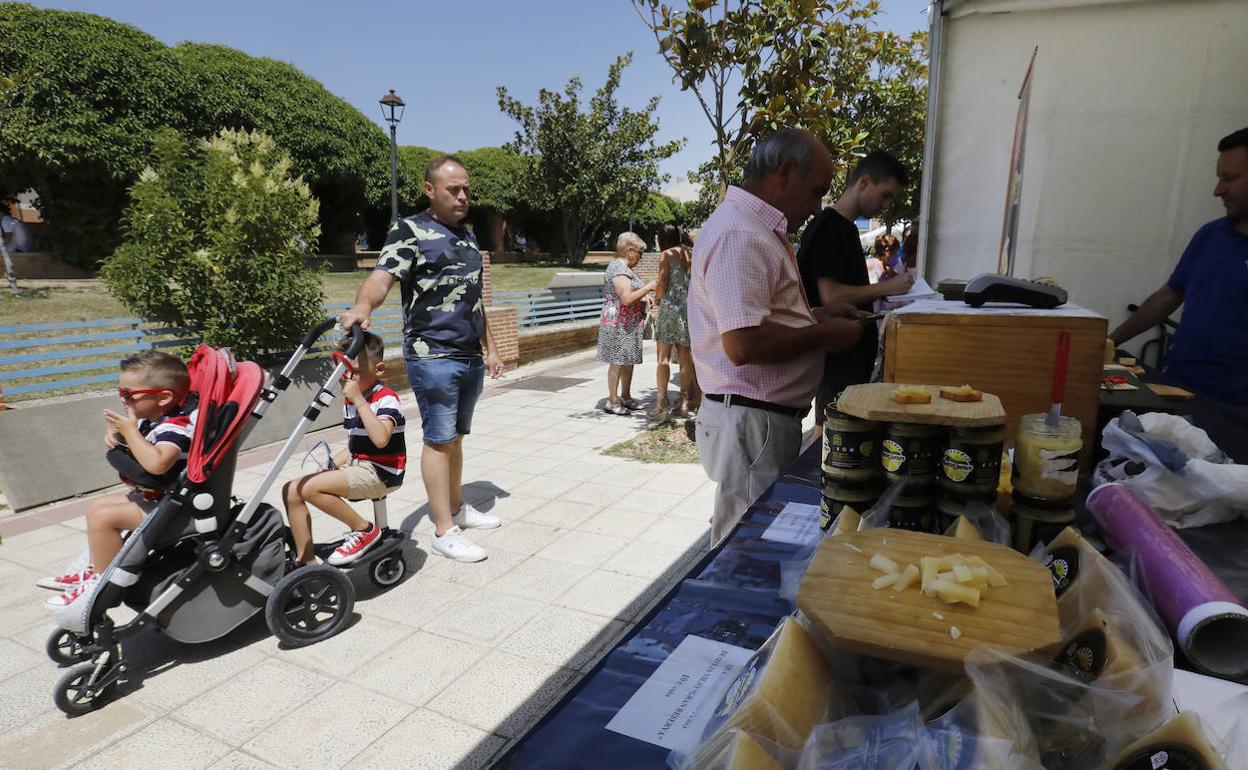 Feria del queso de Frómista.