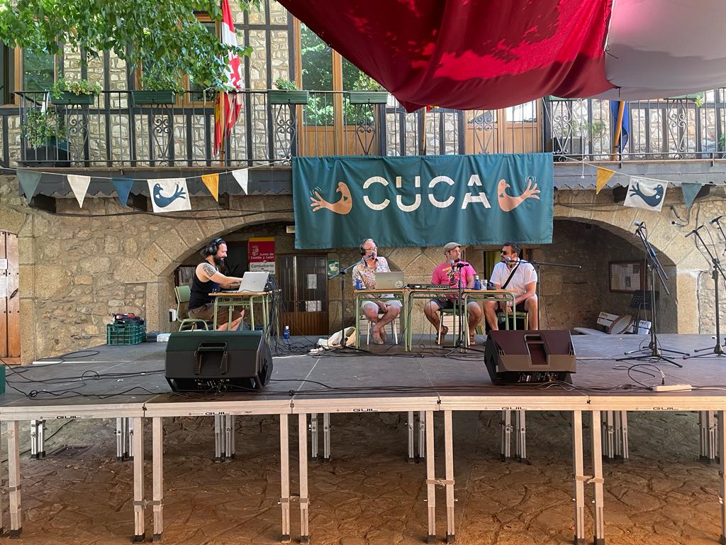 Una de las activiades musicales del festival CUCA.