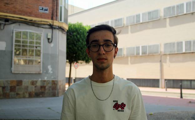 Diego Villagarcía, joven de 20 años. 