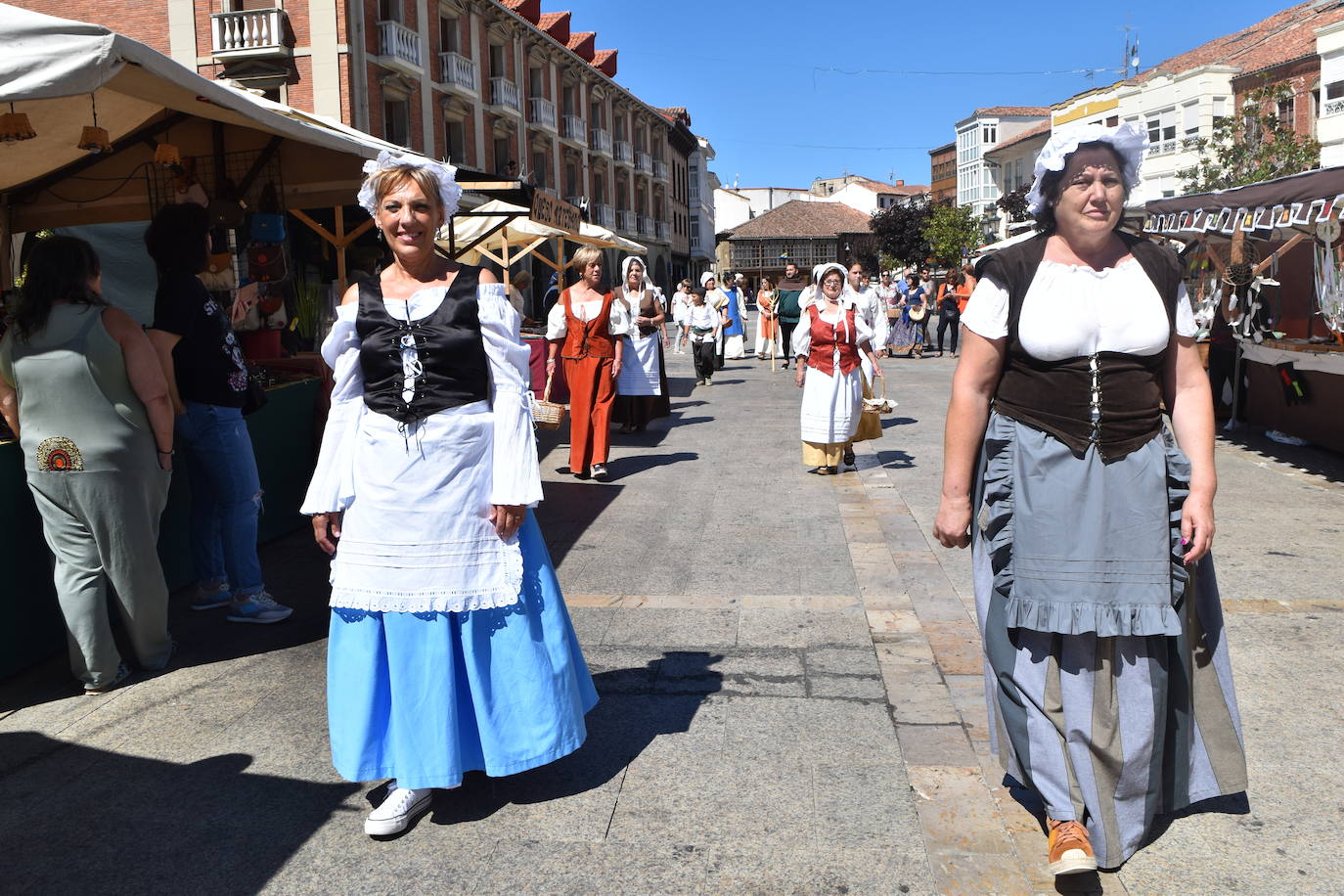 El 29 de julio de 1522 el monarca visitó la villa norteña y fue recibido por el Marqués de Aguilar y su esposa. 