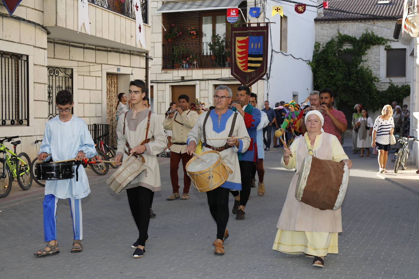 Recreación del origen de Campaspero. 