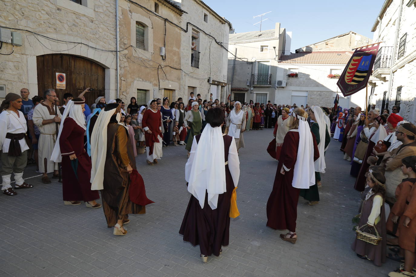 Recreación del origen de Campaspero. 